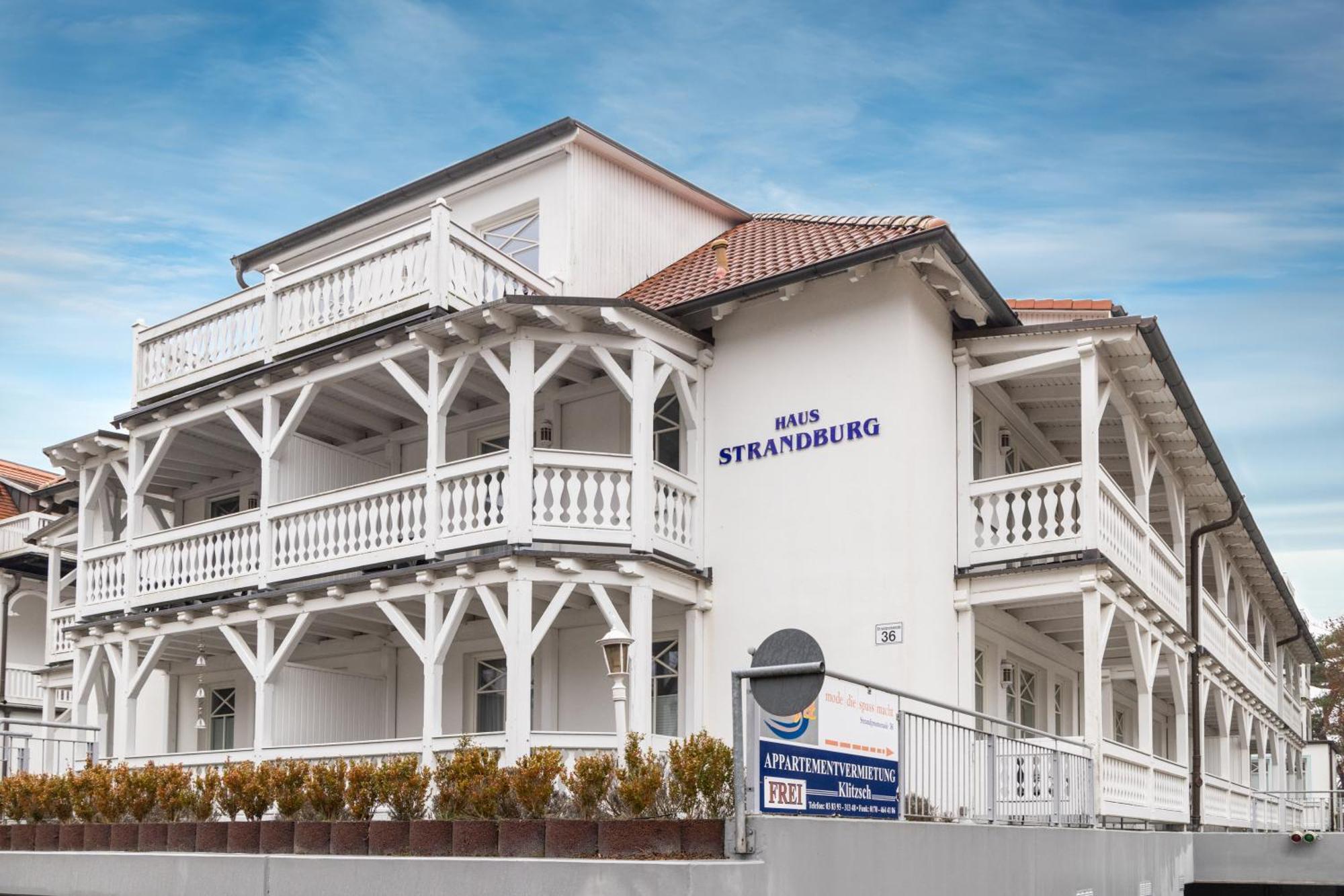 Haus Strandburg - Hinter Duene Und Meer Остзебад Бинц Экстерьер фото